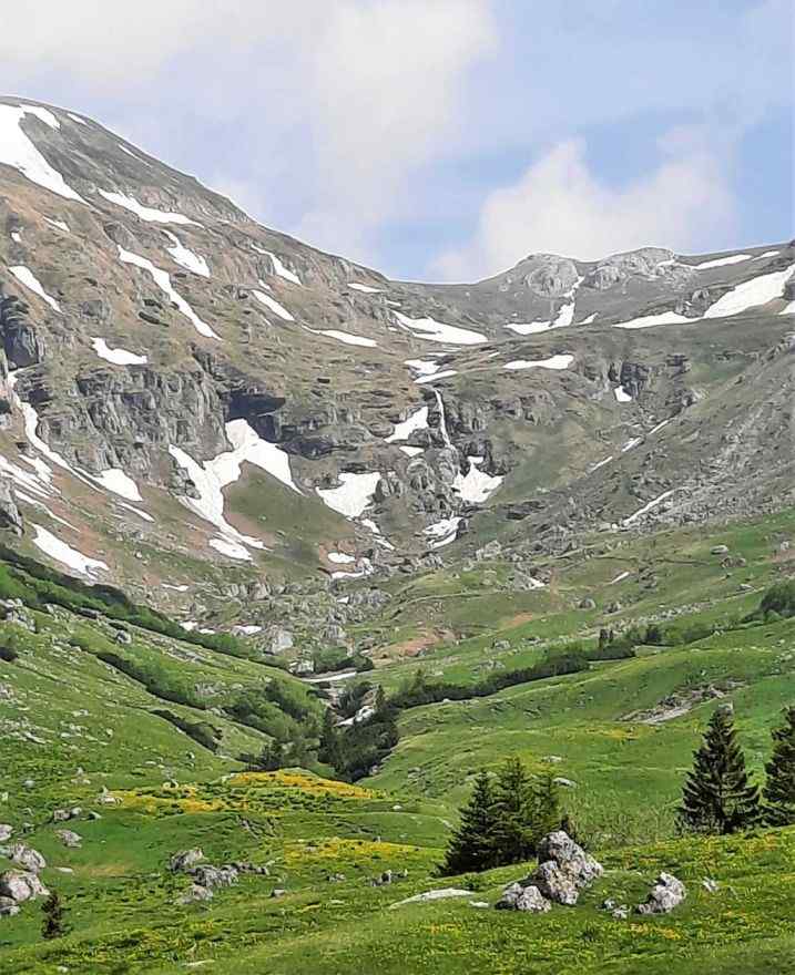 Trasee montane din Bucegi - Cascada Doamnele