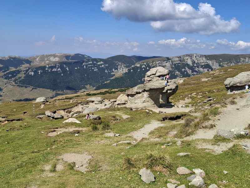 Muntii Bucegi – traseul Piatra Arsa-Babele-Cruce